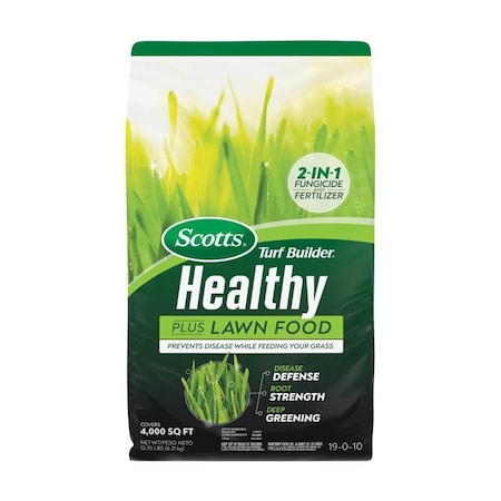 Scotts Scotts Turf Builder Healthy Moss and Fungus Control Lawn Food For Multiple Grass Types 4000 sq ft 26031